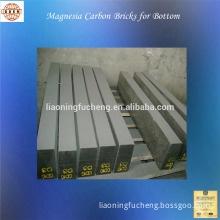 FC Magnesia carbon bottom bricks for bof